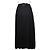 Valentino Falda de seda negra Boutique Line Negro