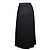 Valentino Falda de seda negra Boutique Line Negro - vista 2