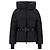Moncler Chaqueta de plumas con capucha Grenoble Nisene Negro