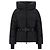 Moncler Chaqueta de plumas con capucha Grenoble Nisene Negro - vista 4