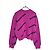 Balenciaga Damen Cropped Strick mit mehreren Logos Pink - Ansicht 2