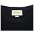 Gucci Vintage Kurzarm-T-Shirt mit Stripe Flower-Logo Schwarz - Ansicht 5