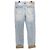 Gucci Herren Denim-Hosen mit Lederlabel Blau - Ansicht 4