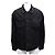 Balenciaga Sport Icon große Passform japanische Denimjacke Schwarz