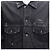 Balenciaga Sport Icon große Passform japanische Denimjacke Schwarz - Ansicht 12