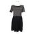 Burberry Vestido a Rayas Blue Label Castaño