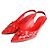 Louis Vuitton Scarpe Slingback con Fiore Rosso