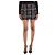 Burberry Falda Mini Brinn Renovada para Mujeres Marrón Trufa Oscura Castaño