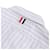 Thom Browne Camicia Oxford a righe Marrone - vista 6
