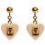 Louis Vuitton Pendientes de oro Lockme Heart Dorado