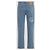 Gucci Pantaloni in doppio denim Blu - vista 6