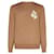 Isabel Marant Pullover mit Logo Braun  - Ansicht 1