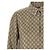 Gucci Camicia in twill di seta stampata Marrone - vista 6