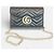 Gucci Mini Chain Crossbody Bag GG Marmont Matelassé Nero - vista 2