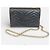 Gucci Mini Chain Crossbody Bag GG Marmont Matelassé Nero - vista 3