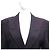 Burberry Giacca blu navy con dettagli a bottoni per donne - vista 2