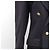 Burberry Giacca blu navy con dettagli a bottoni per donne - vista 3