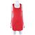 Miu Miu Vestido sin mangas Roja