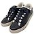 Shearling-Sneaker von Brunello Cucinelli Schwarz