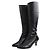 Bally Schwarze Lederstiefel