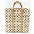 Louis Vuitton Borsa Tote Monogramma Vaniglia Sakplah Bianco - vista 3