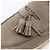 Mocassini in suede Brunello Cucinelli Marrone - vista 5