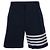 Thom Browne Baumwoll-Shorts mit Taschen - Ansicht 4