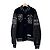 Amiri [XL] Giacca Bomber Varsity Eagle LA da Uomo Nero - vista 3