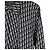 Dior Camicia in maglia oversize in gabardine jacquard obliqua nera Nero - vista 6