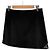 Prada Falda Mini Re-Nylon Negra Big Triangle Logo de Lujo Biarr para Mujeres Negro