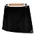 Prada Falda Mini Re-Nylon Negra Big Triangle Logo de Lujo Biarr para Mujeres Negro - vista 2
