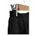 Prada Falda Mini Re-Nylon Negra Big Triangle Logo de Lujo Biarr para Mujeres Negro - vista 9