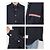 Thom Browne Camicia in nylon con fascia a tre strisce Blu - vista 3