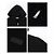 Valentino Cashmere Hoodie mit VLTN Logo-Patch Schwarz - Ansicht 10