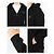 Valentino Cashmere Hoodie mit VLTN Logo-Patch Schwarz - Ansicht 9