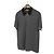 Hermès Camiseta de algodão com colarinho PK para homens, cinza - vista 2
