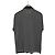 Hermès Camiseta de algodão com colarinho PK para homens, cinza - vista 4