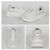 Prada Zapatillas de cuero cepillado Blanco - vista 2