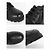 Bottega Veneta Scarpe Derby con lacci Strut Grid Nero - vista 8