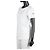 Camiseta de manga curta com patch logo Moncler - Off White Branco