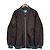 Prada Jaqueta bomber de malha com bolso de nylon e logo triangular Raf Simons marrom - vista 3