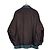 Prada Jaqueta bomber de malha com bolso de nylon e logo triangular Raf Simons marrom - vista 4