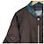 Prada Jaqueta bomber de malha com bolso de nylon e logo triangular Raf Simons marrom - vista 5