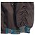 Prada Jaqueta bomber de malha com bolso de nylon e logo triangular Raf Simons marrom - vista 7