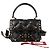 Valentino Candy Stud Mini Top Handle Tote Schultertasche Schwarz