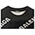 Balenciaga Langarm-Strickpullover mit Logo Schwarz  - Ansicht 4