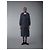 Thom Browne Poly-Twill-Mantel Schwarz - Ansicht 4