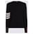 Thom Browne Klassischer Pullover aus Milano-Wolle Blau - Ansicht 5