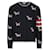 Thom Browne Wollpullover Relaxed Hector Blau  - Ansicht 1