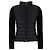Moncler Cardigã de lã com zíper acolchoado Preto - vista 4
